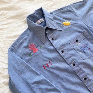 Vintage Embroidered Blouse